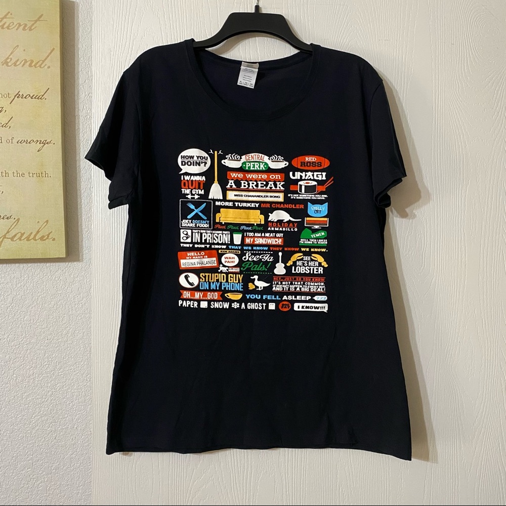 Friends Womens Gildan Graphic T-Shirt